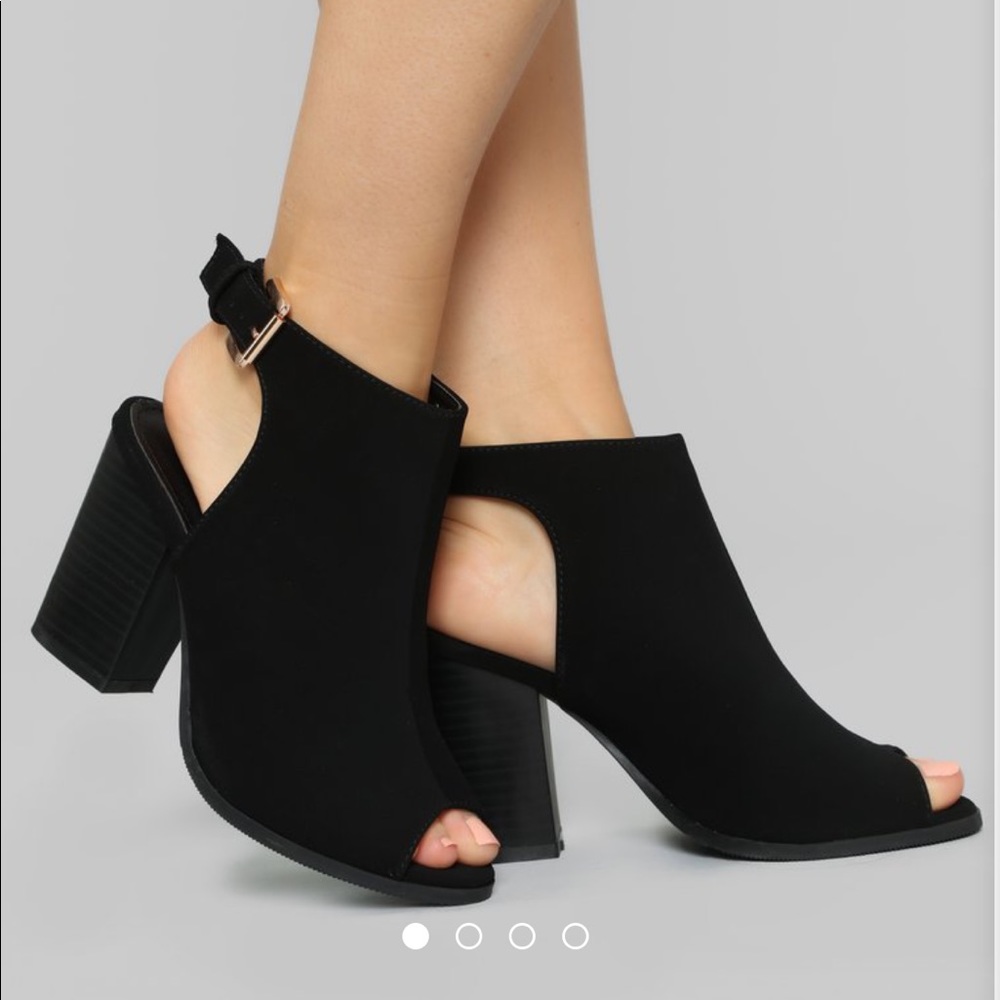 Black booties